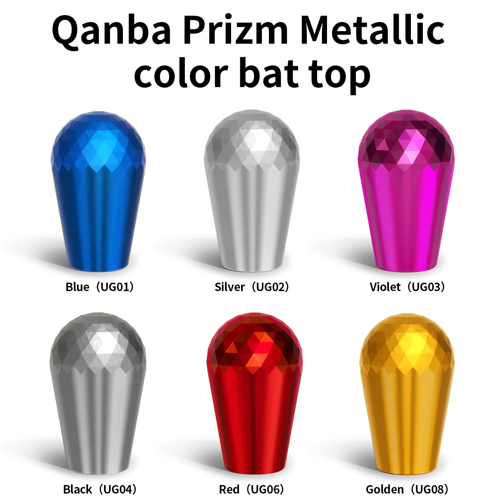 

Qanba Prizm Electroplated Arcade Stick Top Ball Oval Dome Oval Top Ball Arcade Joystick DIY Kit