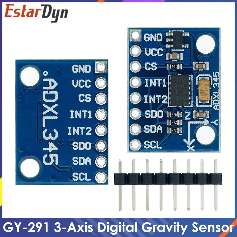 GY-291 ADXL345 digital three-axis acceleration of gravity tilt module IIC/SPI transmission In stock