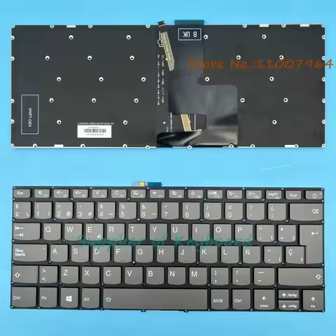 Latin Spanish/French/UK Keyboard For Lenovo 330-14ikb D 330E-14ikb U 330H-14ikb 330L-14ikb 330R-14ikb 520s-14ikb Type 80X2 81BL