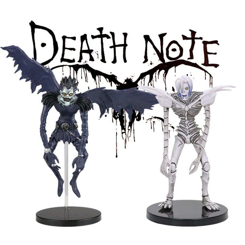 18CM Death Note Ryuuku Ryuk Rem figura de acción Anime coleccionable PVC modelo juguetes muñecas decoración de escritorio adultos niños Halloween