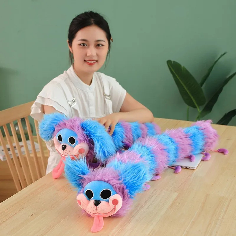 New Poppy Playtime Colorful Caterpillar Cute Game Peripheral Doll Kawaii Model Soft Fill Creative Children'S Christmas Gift