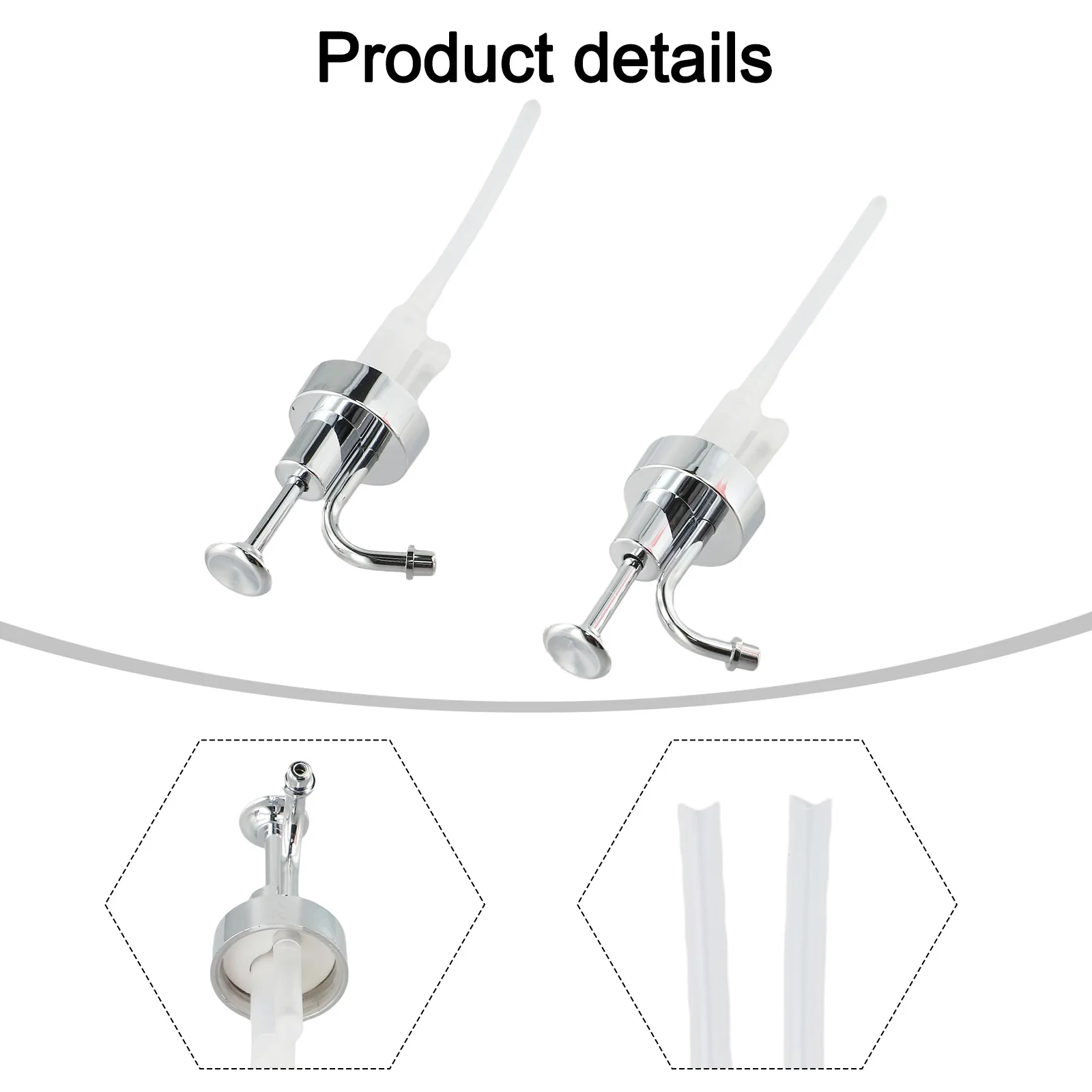 Catering Pump Head Hand Pressure Pump Easy To Use Long-lasting Performance Precise Measurement Versatile Application