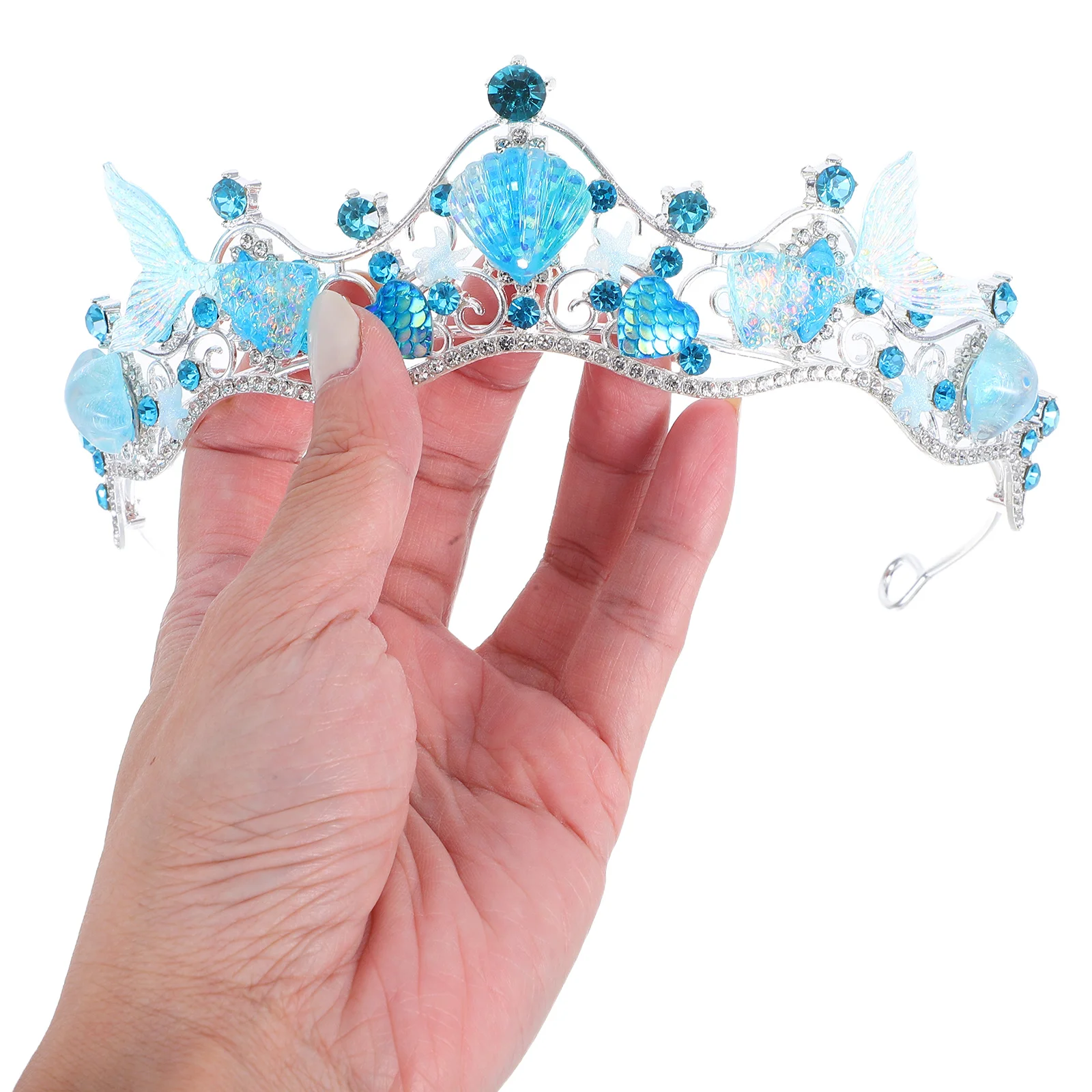 

Bridal Crown Girls Beach Wedding Hair Accessories for Brides Headbands Headpieces Headgear
