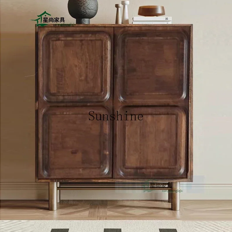 Wabi Sabi Locker Modern Retro Entrance Cabinet