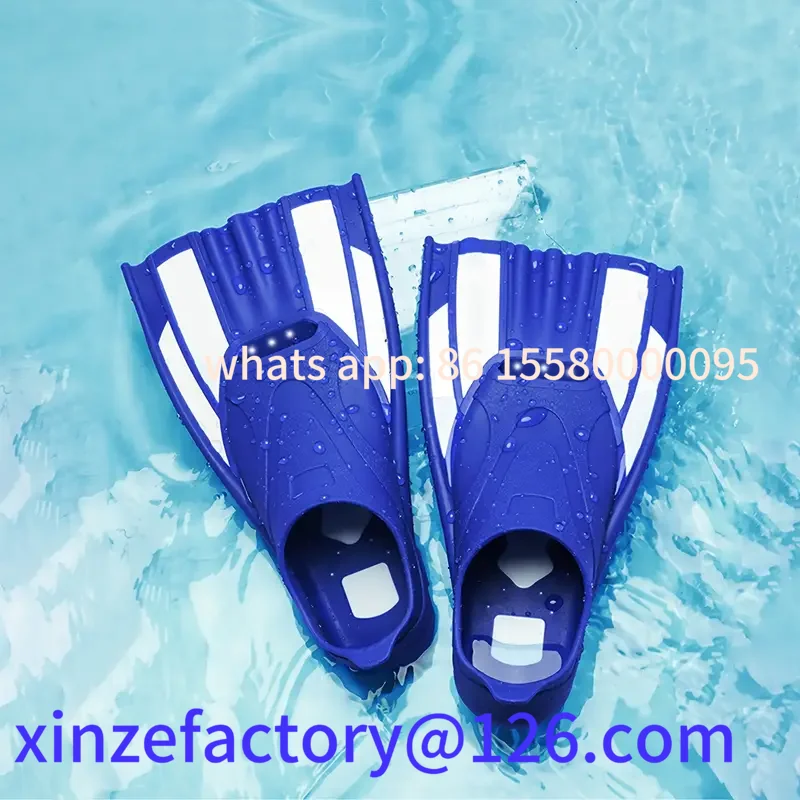 

Be suitable for Professional Swimming Training Short Fins Comfort Non-Slip Adjustable Silicone Reaststroke