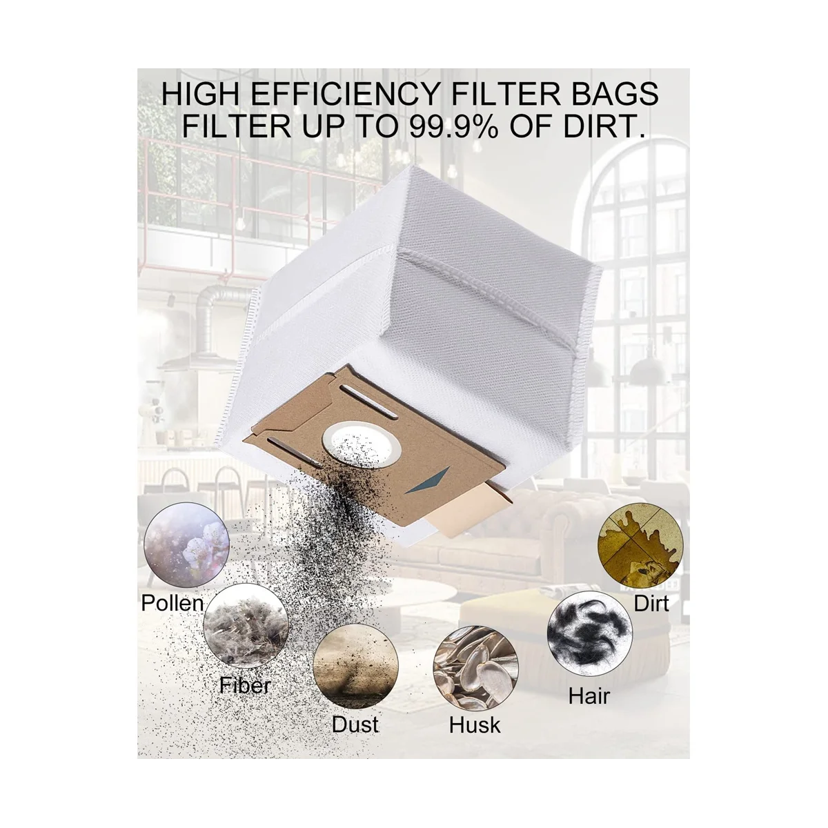 12Pcs Dust Bags For… - image