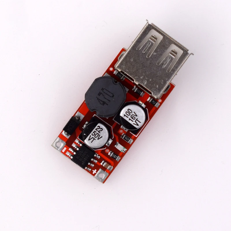 9V/12V/24V to 5V DC-DC Step Down Car Charging Car Charger 3A Output USB Module Diy Electronic Diy Kit Pcb Red Board