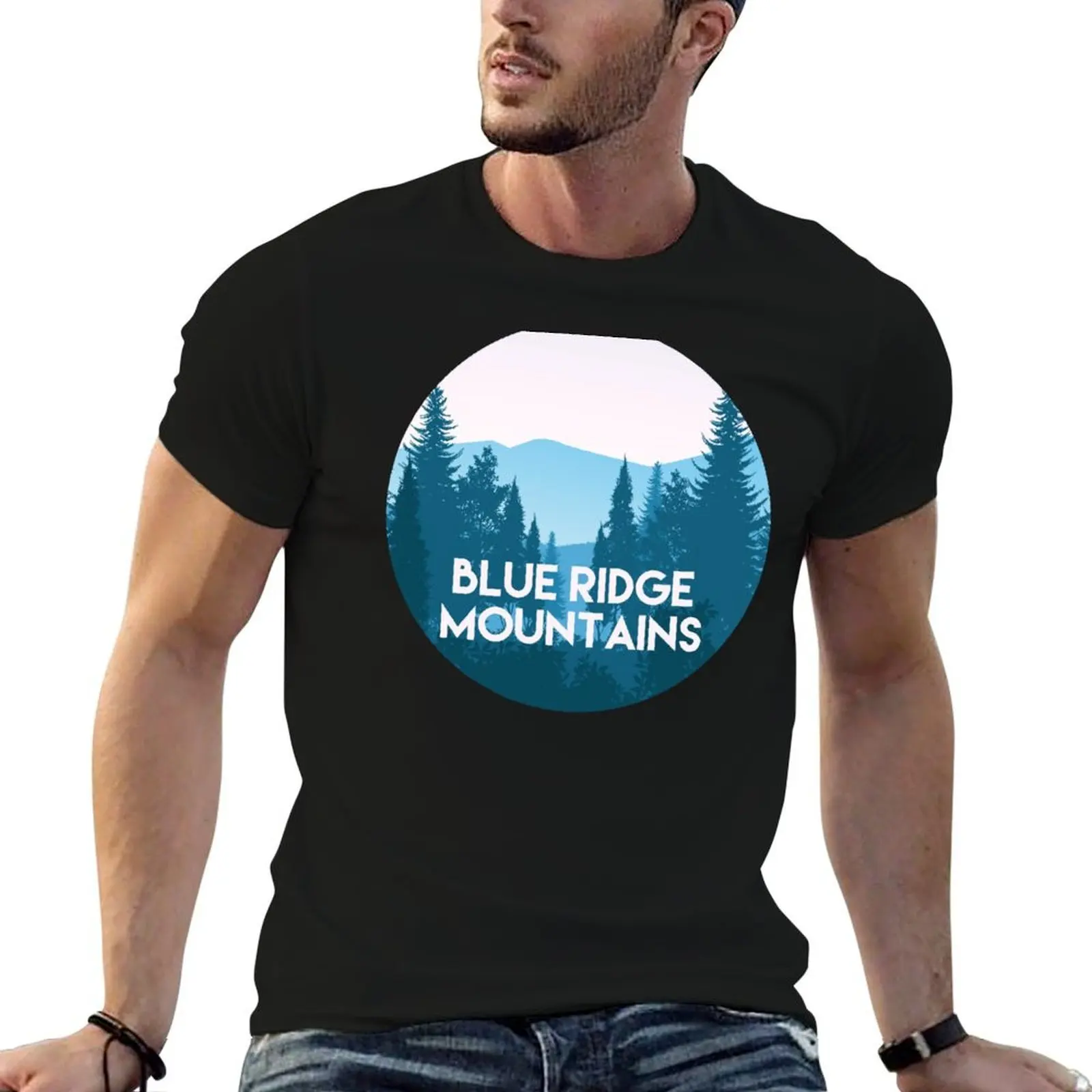 Blue Ridge Mountains T-Shirt blanks valentines boutique clothes mens graphic t-shirts pack