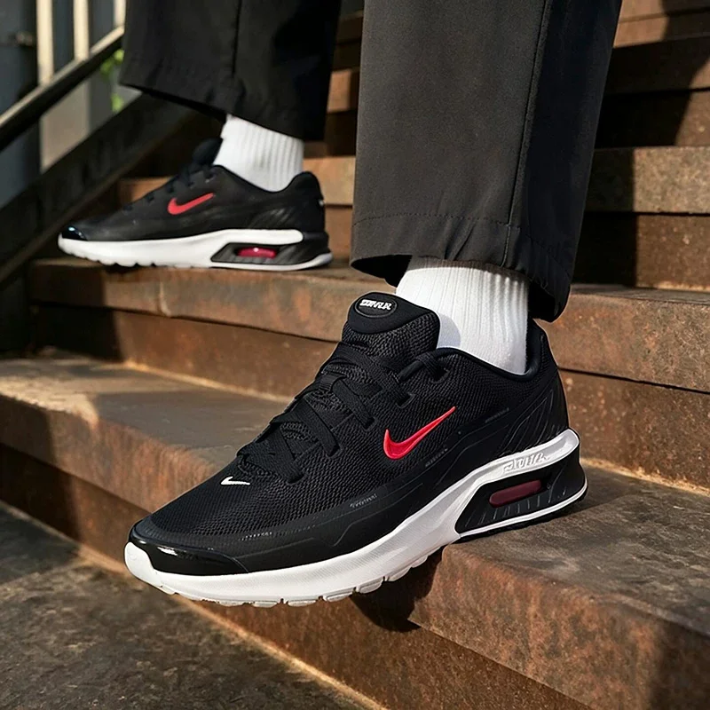 Nike Official Authentic Men's Shoes - AIRMAX Lightweight Cushioning Air Cushioning Sports and Leisure Shoes IO9416-001