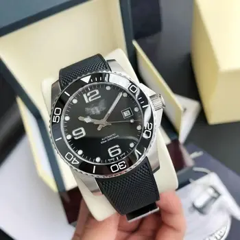 附Logo的浪琴表Conquest系列男士矽膠潛水錶帶,型號L3.781、L3.782、L3.742、L3.642,原廠錶帶 10 最佳銷售 水力征服 - №1