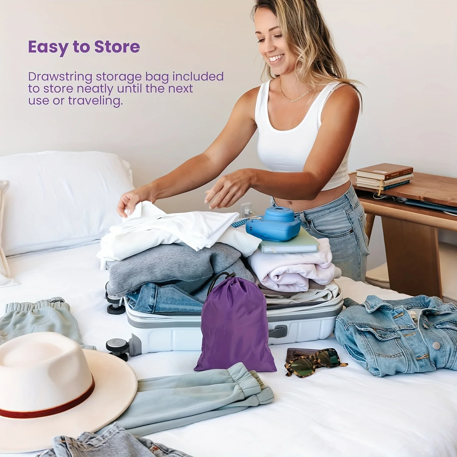 قطعة واحدة من مرفق مجفف الشعر بغطاء للرأس، غطاء تكييف عميق قابل للتعديل، غطاء حراري للتجفيف مع حزام مرن للشعر المجعد