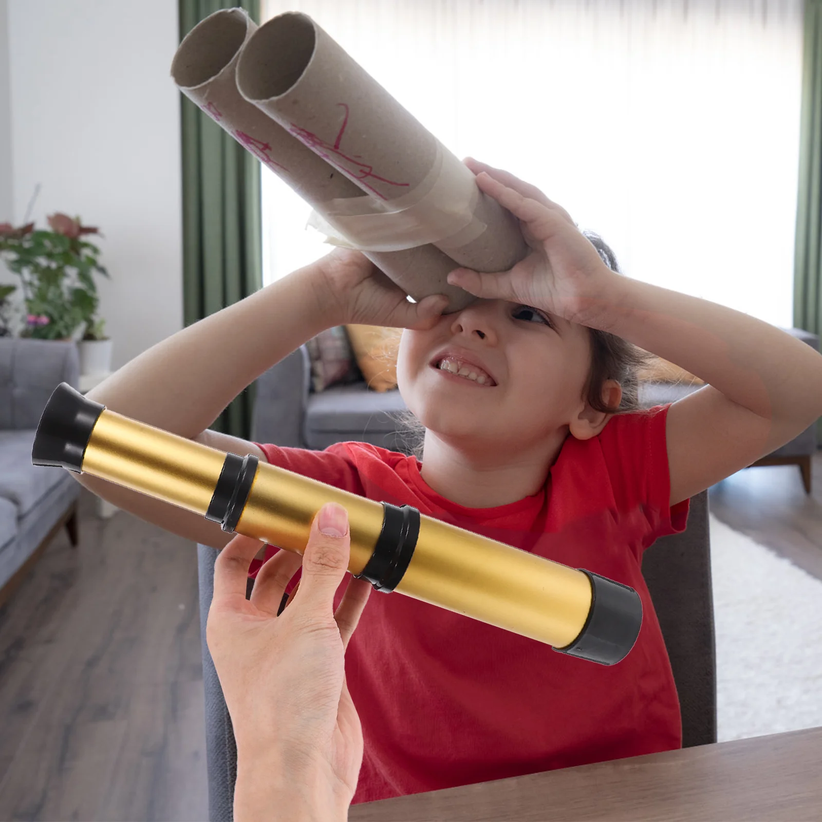 Toy for Boy Kids Science Toys Childrens Fashion Telescope Playing Children’s