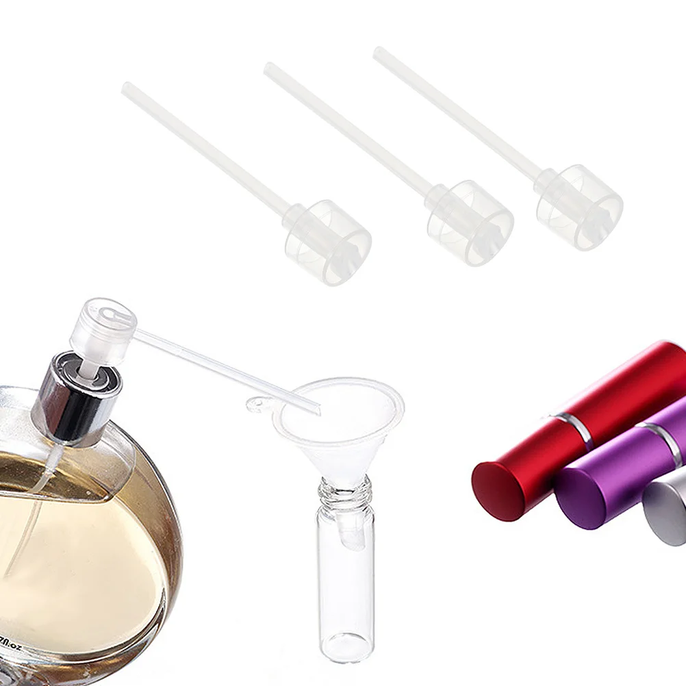 60Pcs Plastic Perfume Dispenser Pumps Premium PP Refillable Mini Pump for Travel Perfume Transfer Tools Pump Dispenser