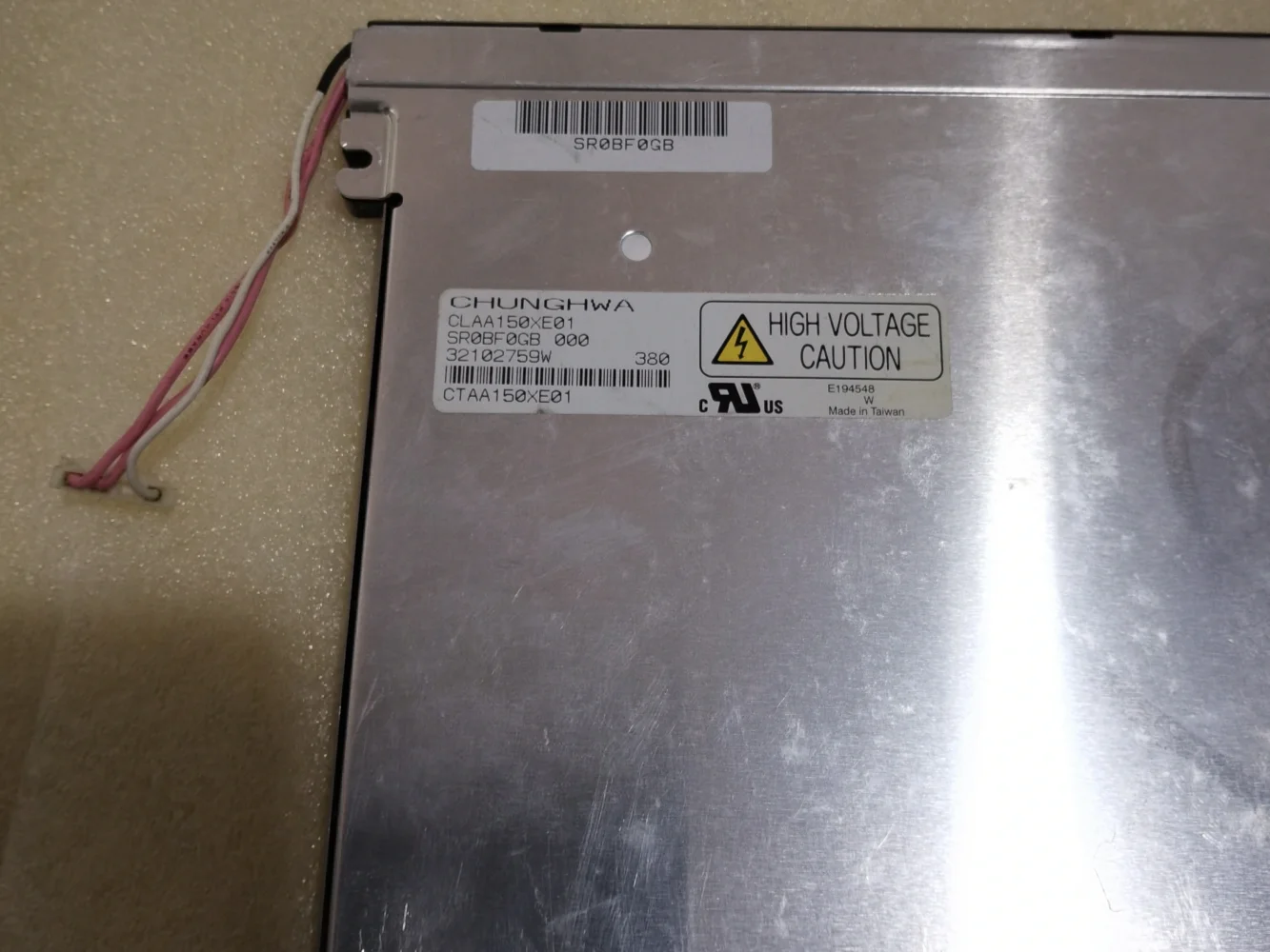 

CLAA150XE01 lcd display screen panel