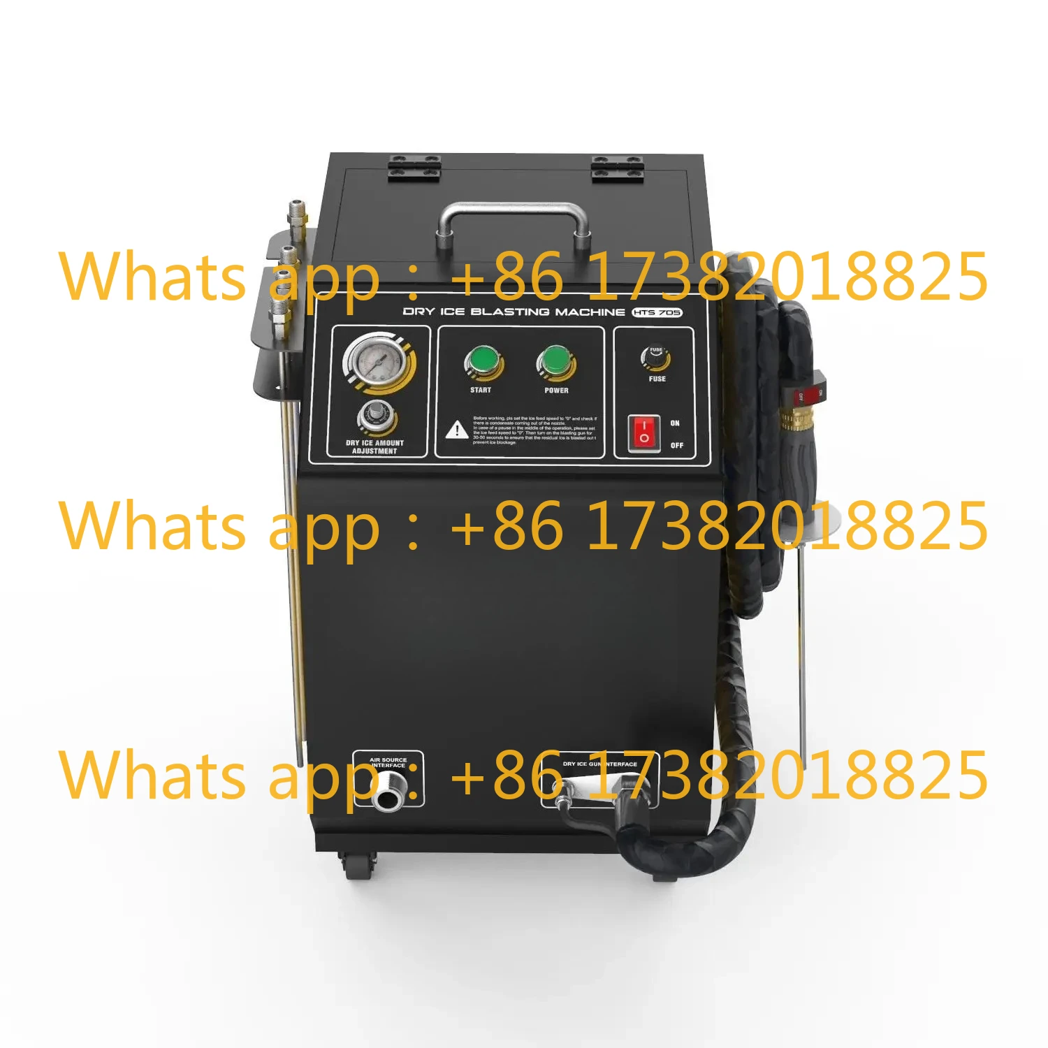 Portable AUTOOL HTS705 110V 220V Dry Ice Blasting Machine Automotive