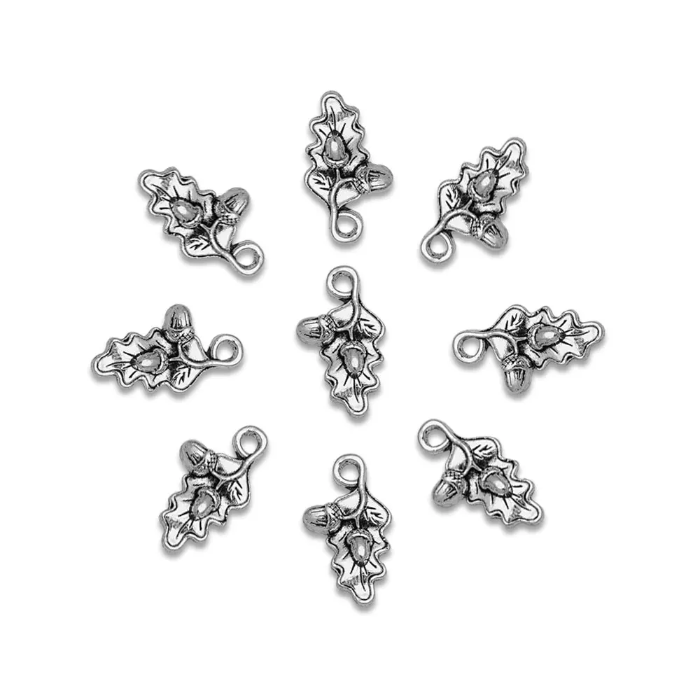 25pcs/lot--22x13mm Acorn Charms X-mas Christmas Pendants DIY Supplies Jewelry Making Finding Accessories