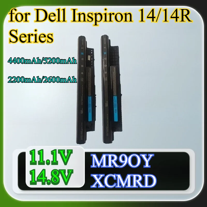 

5200mAh MR9OY XCMRD High Capacity Laptop Battery for Dell Inspiron 14/14R Series Inspiron 14-3421Compatible Replacement Battery