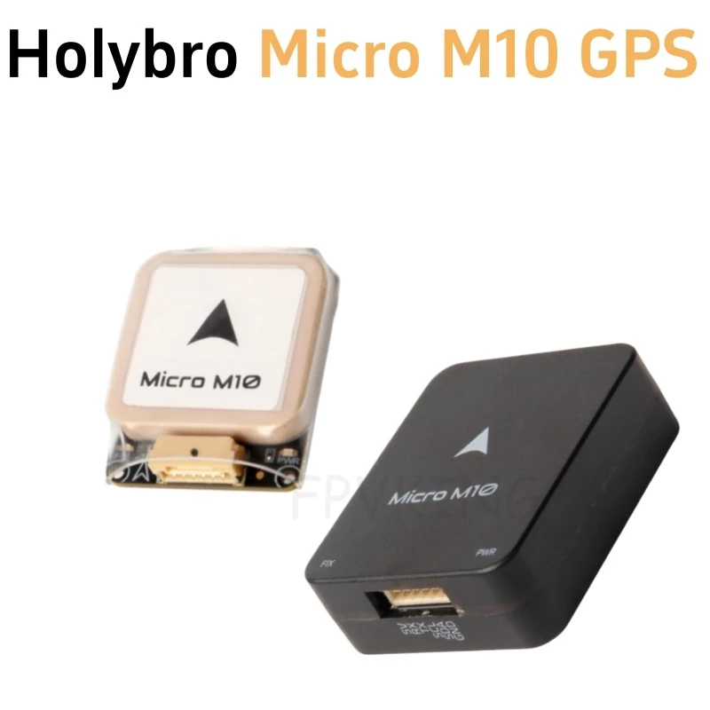 

Holybro Micro M10 GPS with IST8310 Compass Ceramic Patch Antenna 32x26mm for RC Airplane FPV Freestyle Long Range UAV Drones
