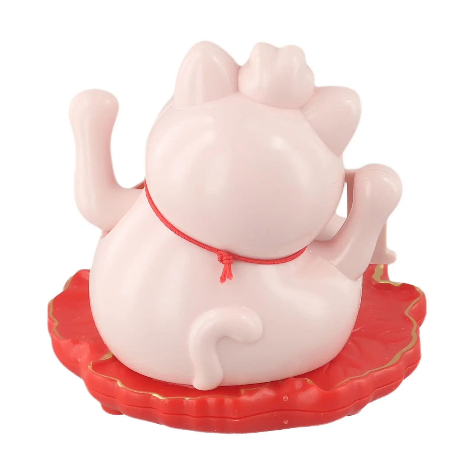 Solar Lucky Cat Ornament Automatic Waving Lucky Cat For Home Blessings Financial Prosperity Good Luck Charm Home Decoration