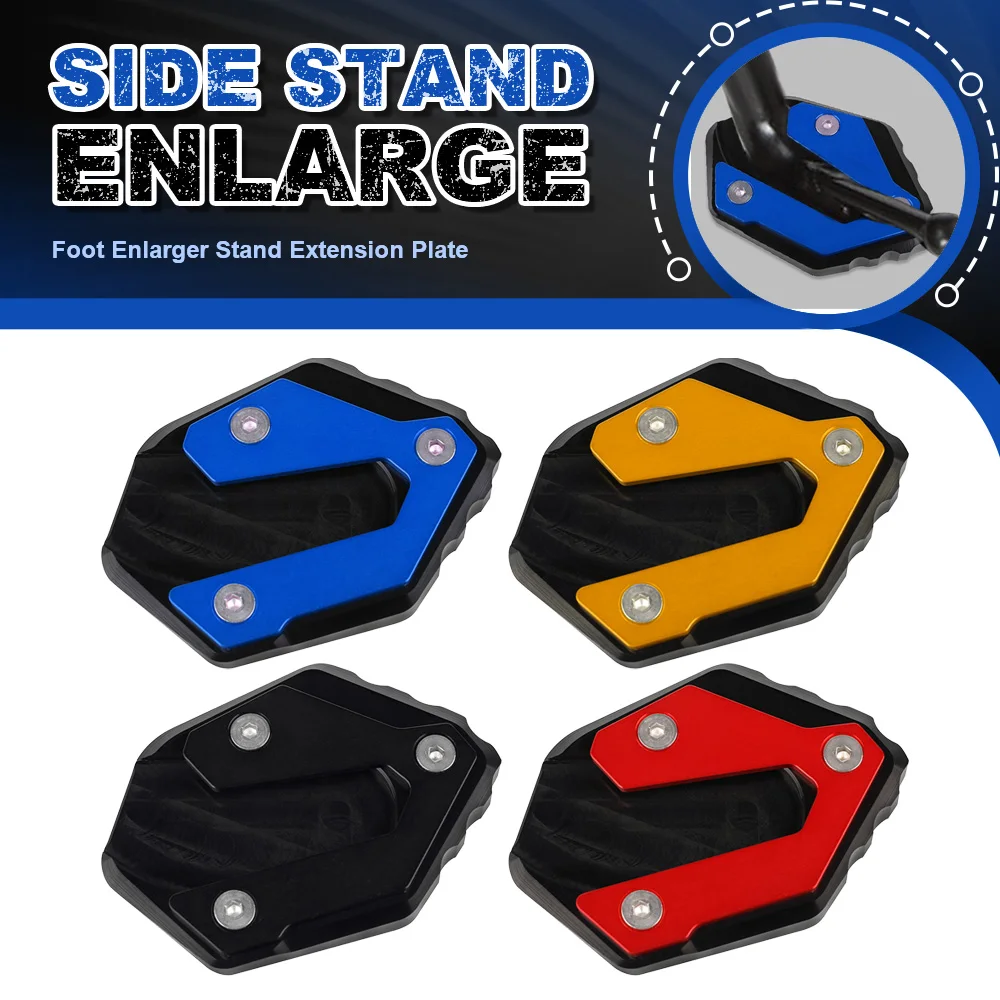 

For YAMAHA MT-09 FZ-09 2013-2021 XSR900 2015-2021 MT 09 Tracer 2022 2023 TRACER 900 GT Side Stand Enlarger Kickstand Plate Pad