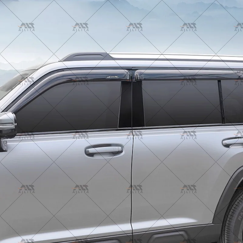 

Козырек на окно премиум-класса, прочный встроенный солнцезащитный козырек от дождя, практичный дефлектор погоды для аксессуаров Haval Raptor 2023-2026