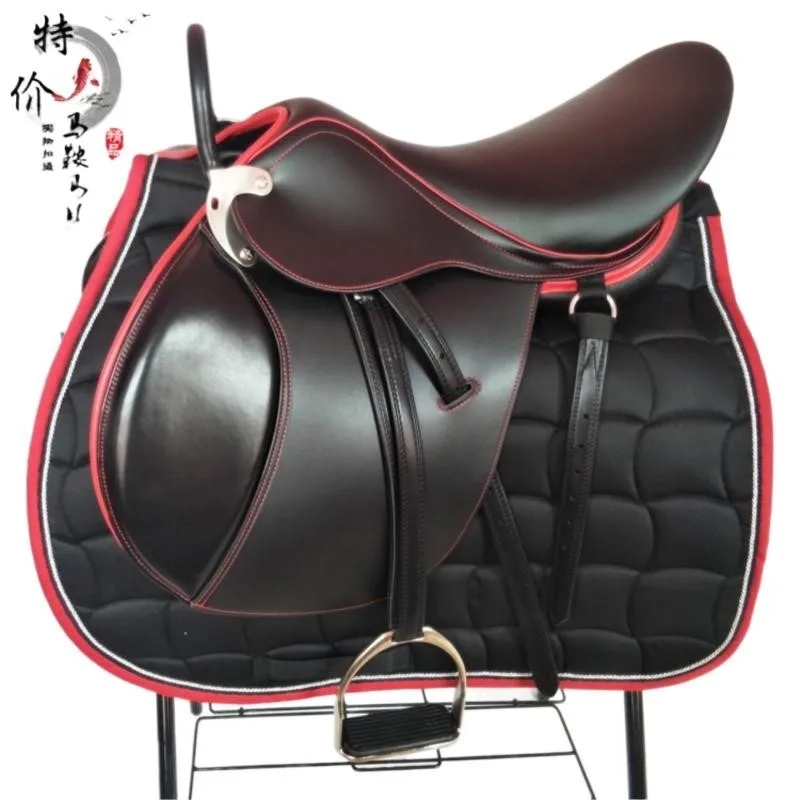 

czaprak dla konia complete set of harnesses microfiber comprehensive saddle small and medium-sized pony saddle equipment