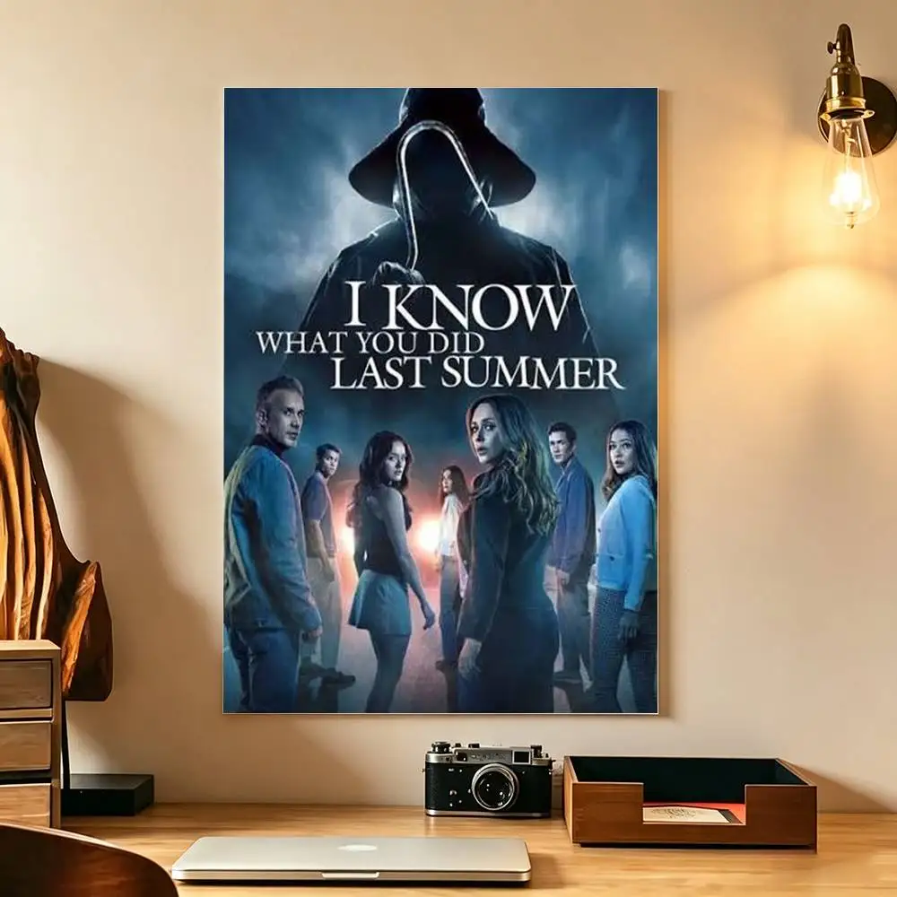 I Know What You Did Last Summer Poster Waterproof Wall Art Sticker For Bar Living Room Vintage Decor High Quality Print Gift