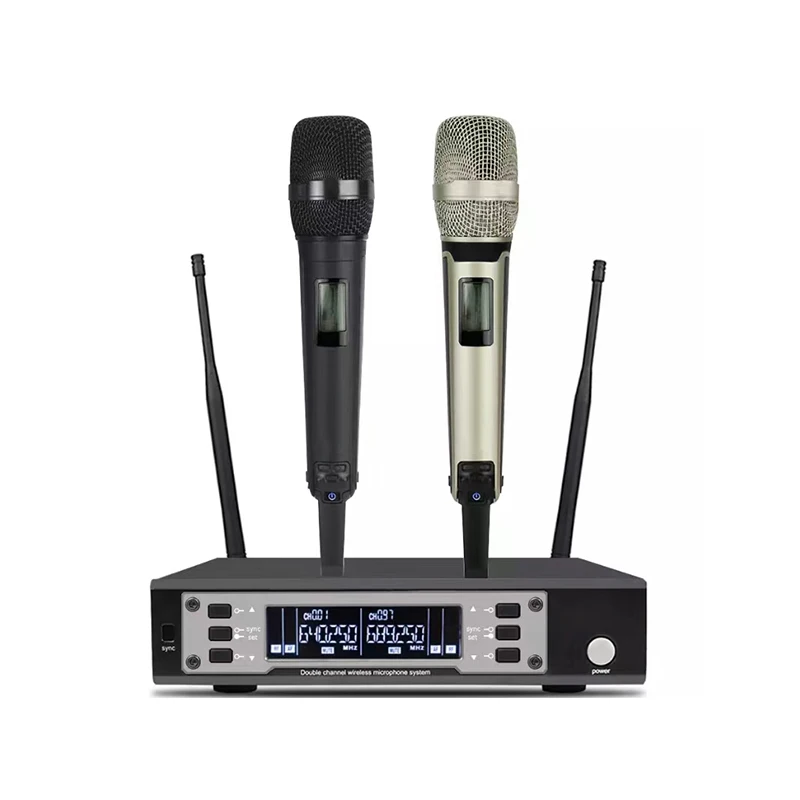 

Professional Handheld Dynamic Mic Vocal Microfone Wireless Microphone SKM9000