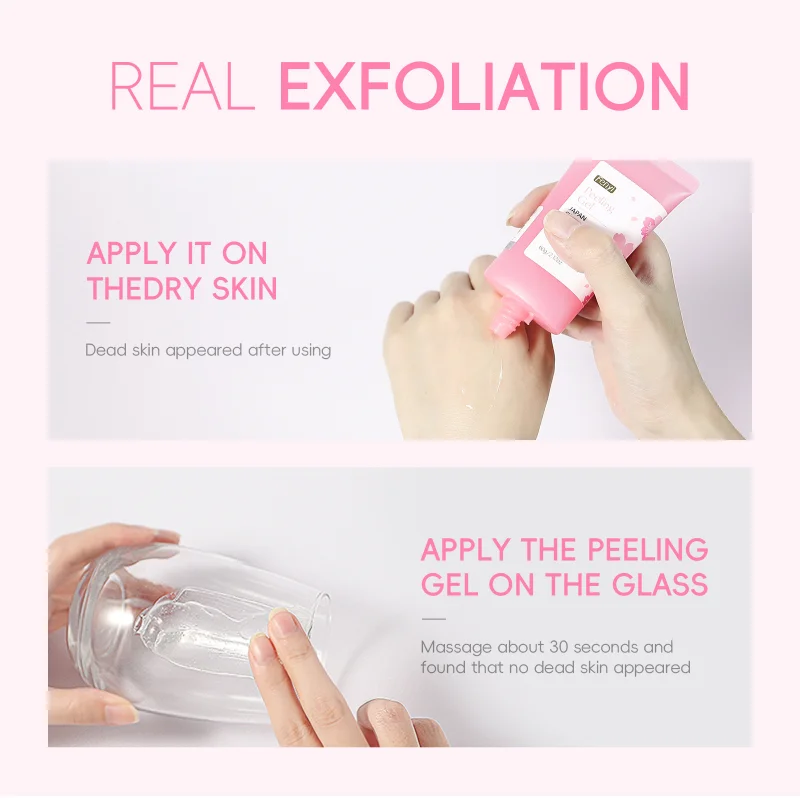 페이스 딥 클렌징 각질 제거 젤 스킨 케어 화이트닝 모이스처라이저 리페어 페이셜 스크럽 스킨 케어