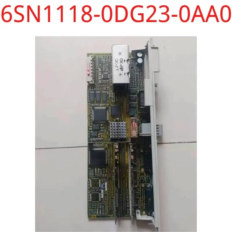 

used 6SN1118-0DG23-0AA0 SIMODRIVE 611-D Control Unit 1-axis for digital drive FS + RS, direct measuring system, test ok