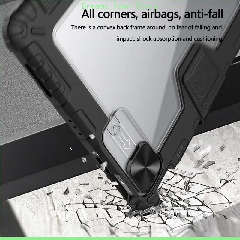 HX6A -Leder für Gehäuseabdeckung PC Leder Schockdicht für Air 10.9 2020/ Air 4/ Pro11