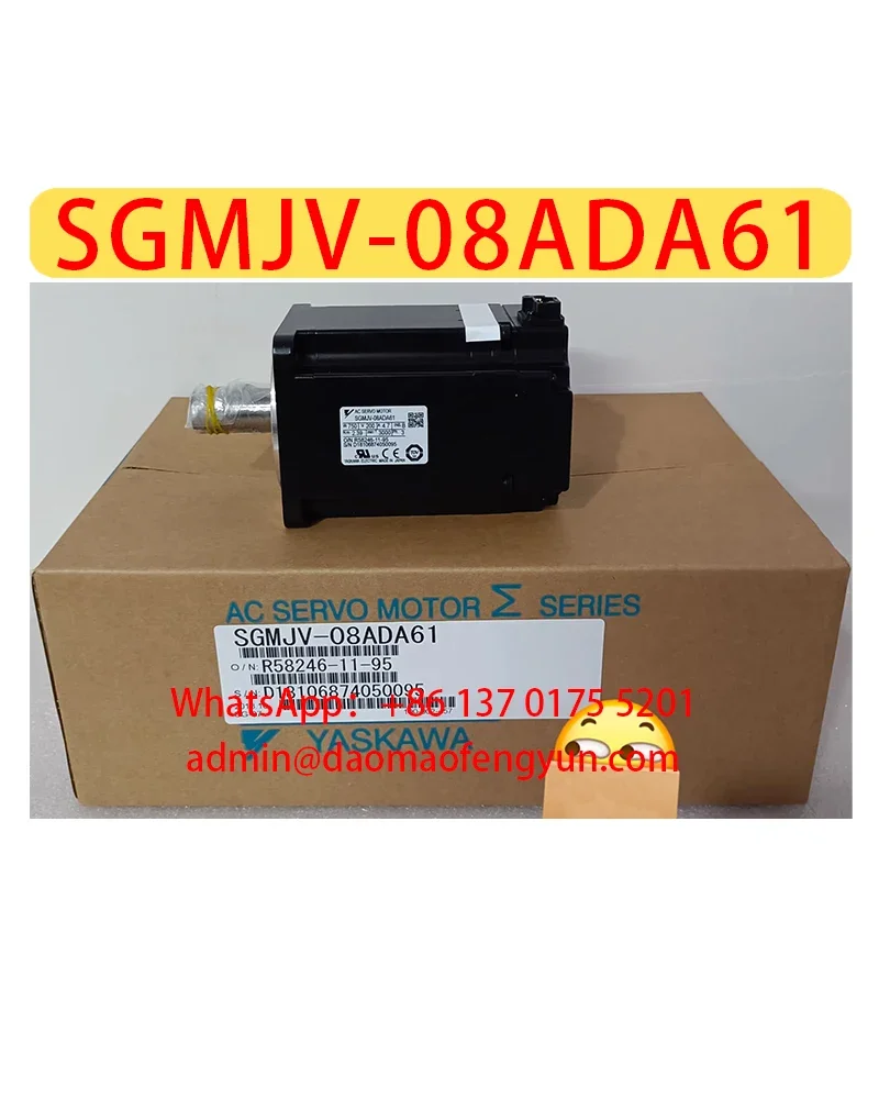 

SGMJV-08ADA61 Brand New Servo Motor，SGMJV 08ADA61，Fast shipping
