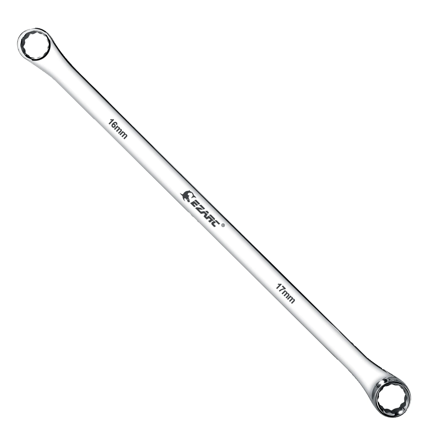 EZARC Extra langer Kasten-Endschlüssel, metrische Kombination, langlebiger Luftfahrtschlüssel, CRV 8–19 mm, Luftfahrtschlüssel aus Chrom-Vanadium-Stahl