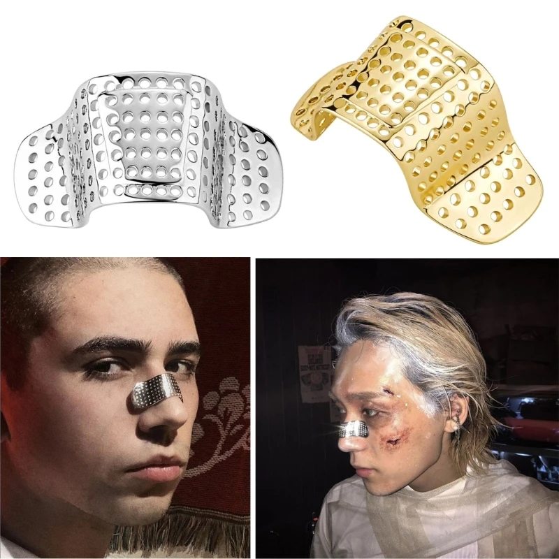 

Хип-хоп панк-дизайн пластырь декоративный зажим для носа подарок для женщины, девушки, мужчины, вечеринки