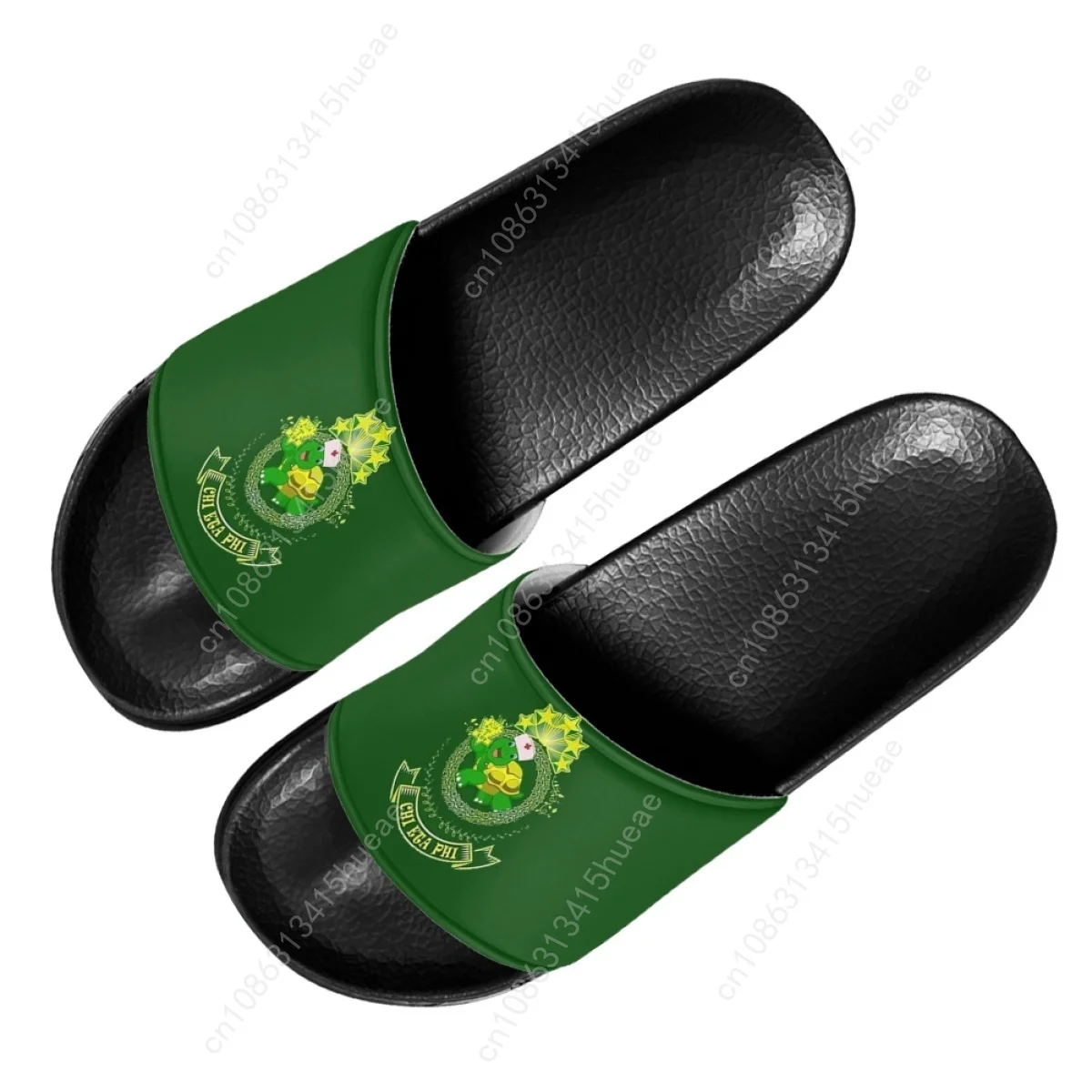 Women Soft Fashion Slippers Bathroom Slides Non Slip Trend Chi Eta Phi Sorority Designer Flats Shoes Female Breathable Sandals