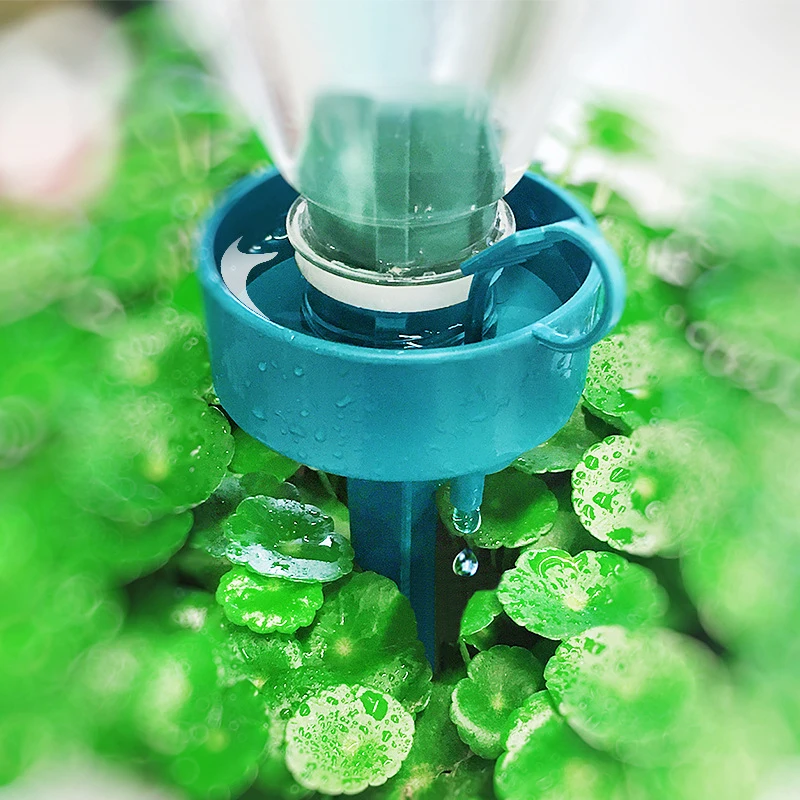 Auto Adjustable Drip Spike Water Bottle Irrigation System Self Dripper Automatic Device For Greenhouse Garden Plant Flower