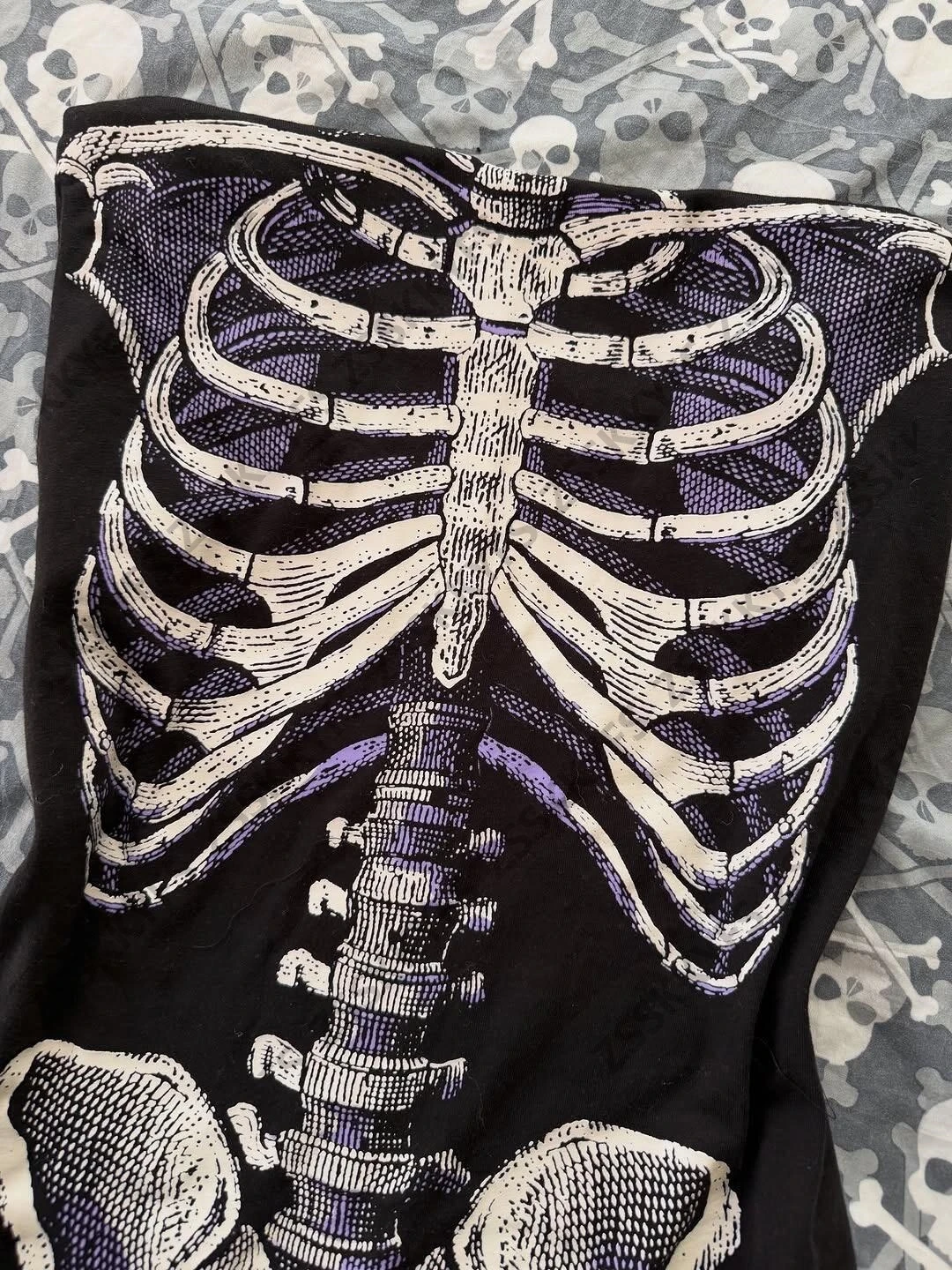 Sukienka letnia bez ramiączek w stylu Y2K, streetwear, z nadrukiem czaszki, obcisła spódnica dla dziewczyn, Harajuku Gyaru, damska krótka sukienka tuba w stylu lat 2000, seksowna odzież.