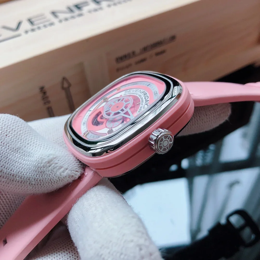 New SEVENFRIDAY P series watch P1/02 fully automatic mechanical watch luxury fashion sevenfridays luxury brand fashion classic