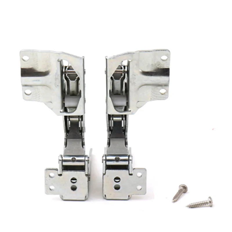 1 Pair OF Refrigerator Door Hinges Home Decoration Embedded Refrigerator Door Hinge Hardware Accessories