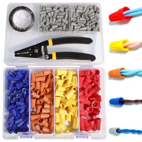 

Проводной разъем изоляционная вставка твист электрическая пружина портативная крышка