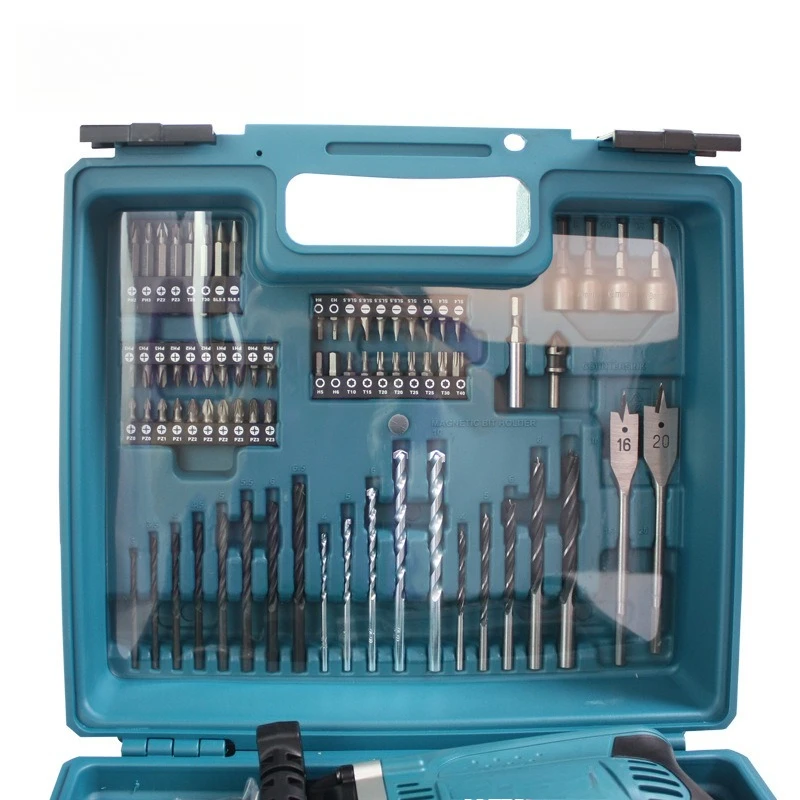 

Electric drill 72-piece set Multifunctional impact electric drill tool set