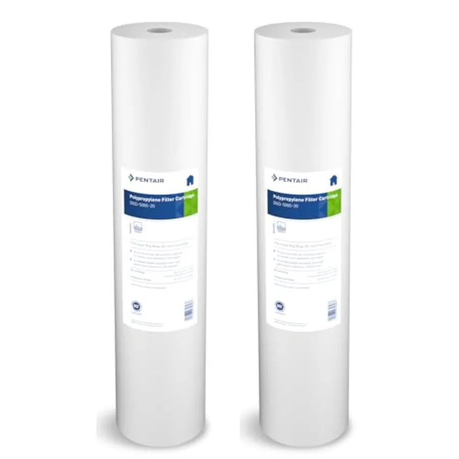 

Фильтр для воды DGD-5005-20 Big Blue, 20-дюймовый картридж для фильтрации осадка для всего дома, сменный, с двойным градиентом плотности