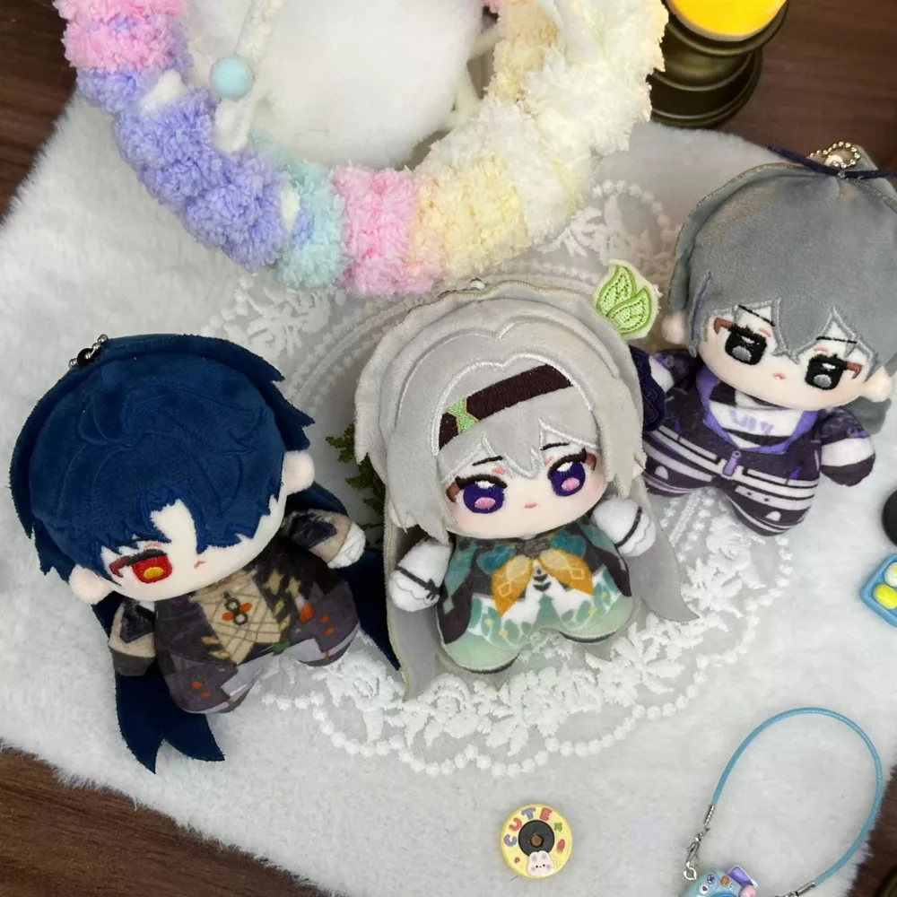10CM Honkai: Star Rail‌ Kafka Firefly Blade Silver Wolf Plush Doll Dan Heng‌ Sparkle Stuffed Toys Keychain Bag Pendant Xmas Gift