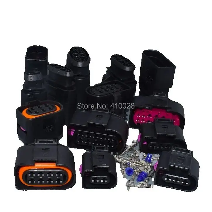 Worldgolden 2,3,4,6,8,10,14P Разъем жгута проводов 3,5 мм 1J0973722 8D0973822 Электрическая вилка