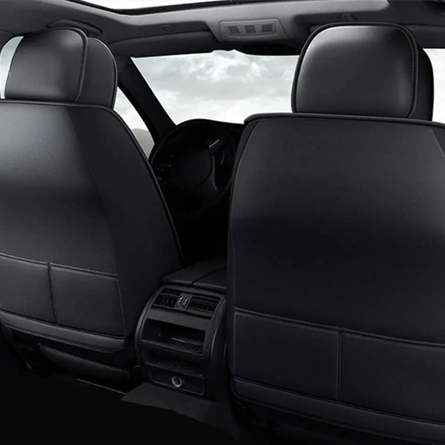 Picture 6: Full Set 5-Sits Car Seat Cover PU Leather Front & Rear Cushion Protector