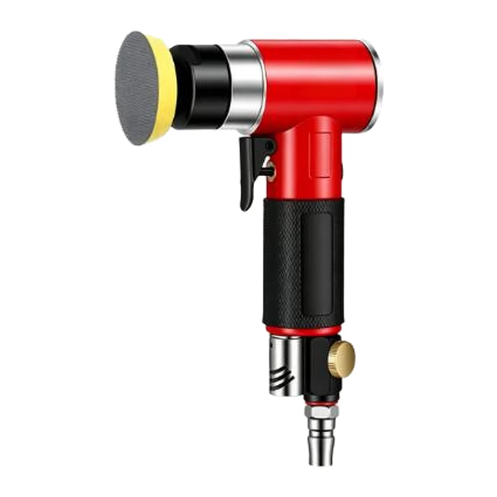 Air Powered Grinder Polisher Sander for Metal Rust Removal Car Polishing Furniture Finishing 2500 RPM 1/4 inch Air Inlet