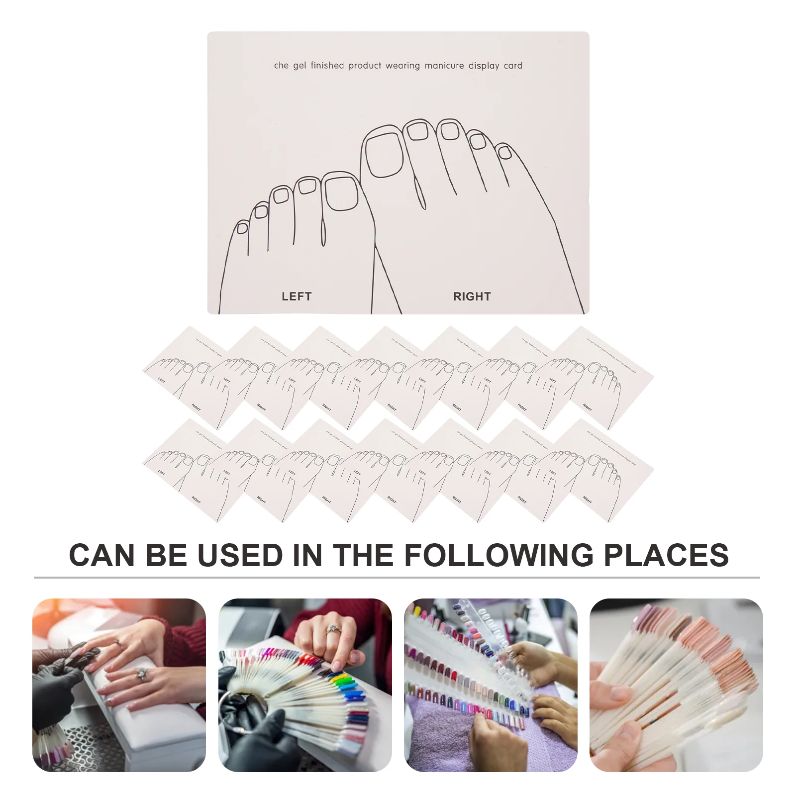 

Color Nail Tips Showing Holder Graphics Card Colour Sample Cards Transparent Fake Nails