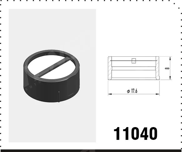 Fuel Injector Repair kit micro filter injector VVT flat strainer stainless steel mesh 17.6*8mm 11040