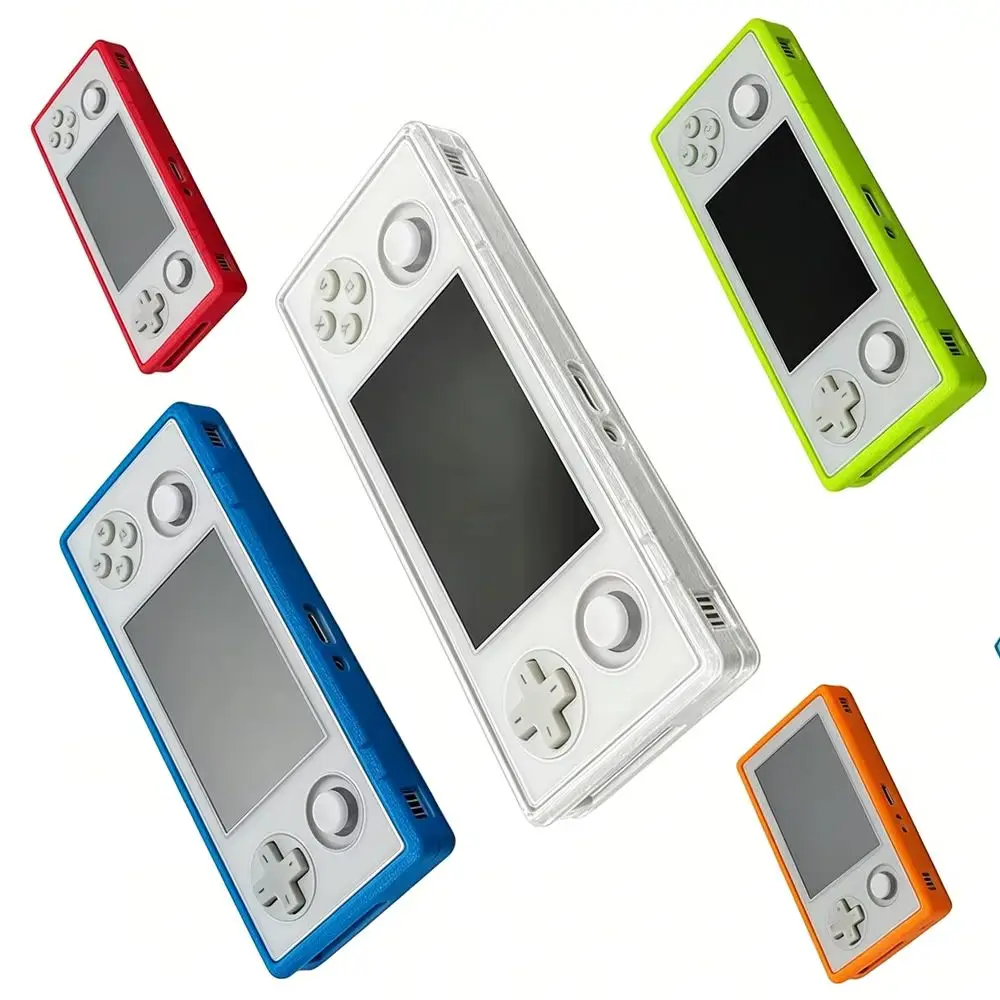 For AYANEO MICRO2 Retro Handheld Console 3D Printed Soft TPU Protective Case Flexible Shockproof Shell Cover
