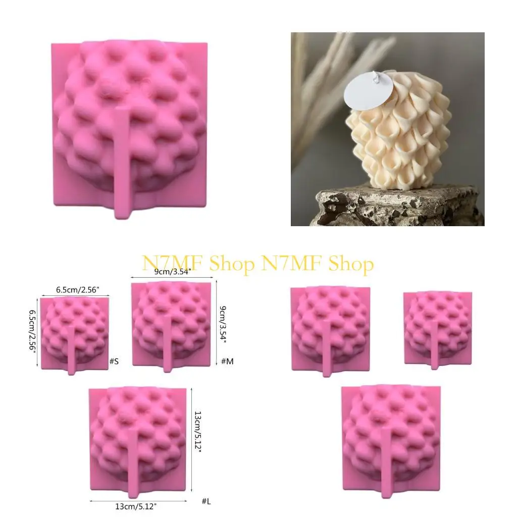 

N7MF Morning Glory Mold Epoxy Crafts DIY Ornament Jewelry Candles Making Tool